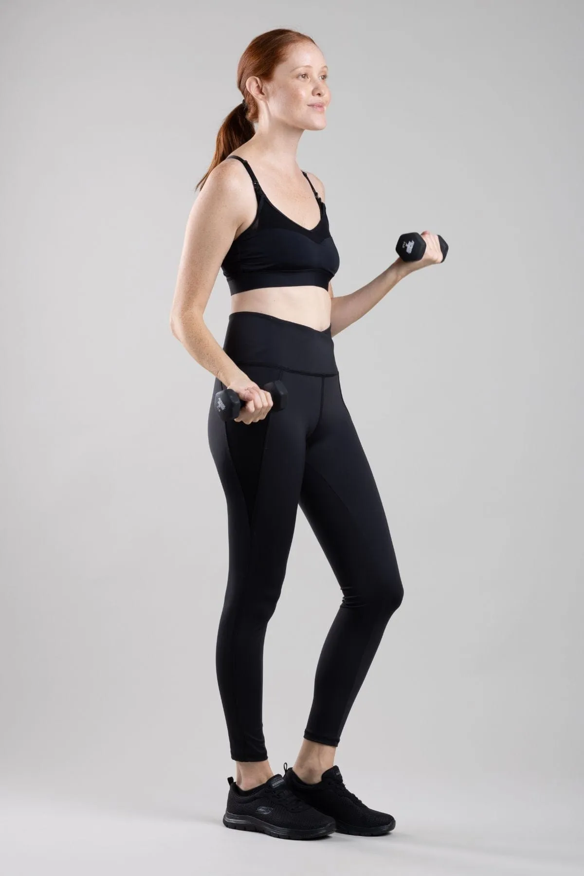 Active Maternity & Postpartum Legging with Mesh Pocket