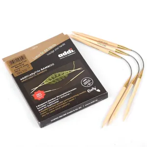 Addi "CraSy Trio" Flexible Bamboo Double Point Knitting Needles - Short (24cm)