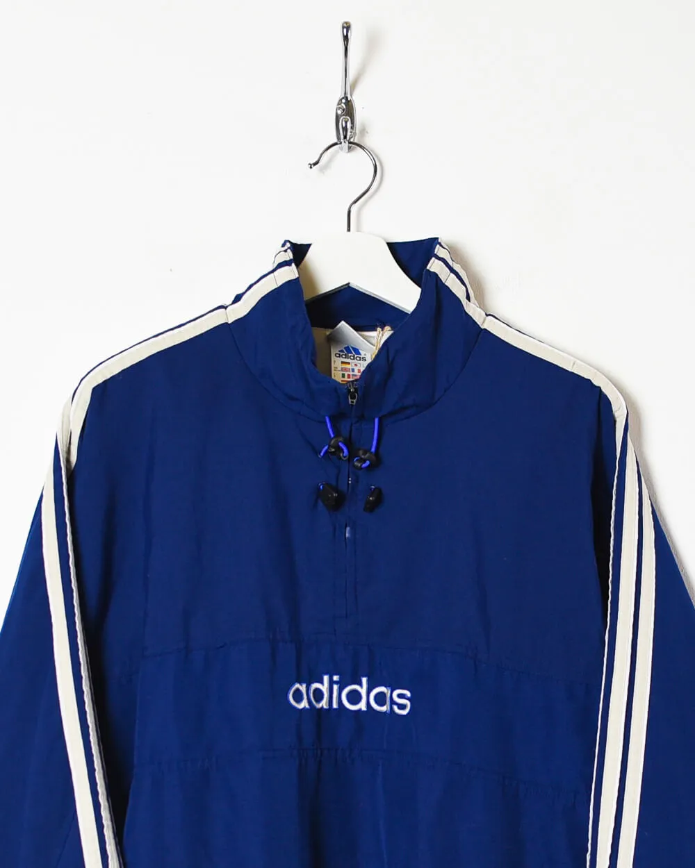 Adidas 1/4 Zip Windbreaker Jacket - Large