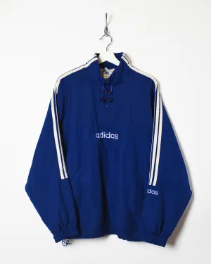 Adidas 1/4 Zip Windbreaker Jacket - Large