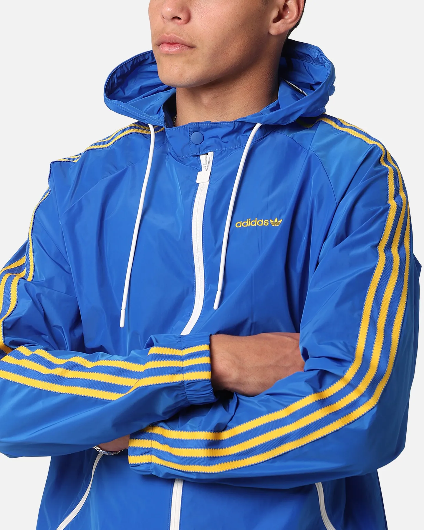 Adidas Windbreaker Jacket Blue