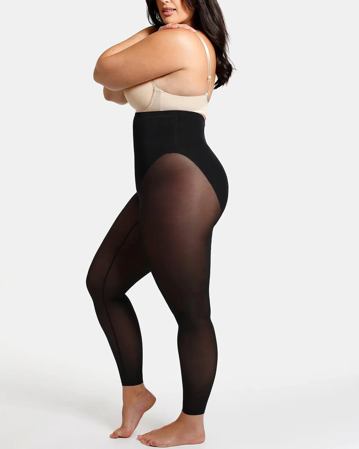 AirSlim® Semi-Sheer Mesh Smoothing Legging