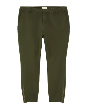 Athens Ankle Skinny | Olive Green