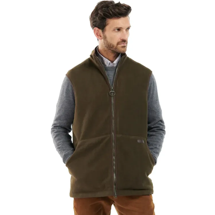 Barbour Oakmoor Fleece Gilet - Olive