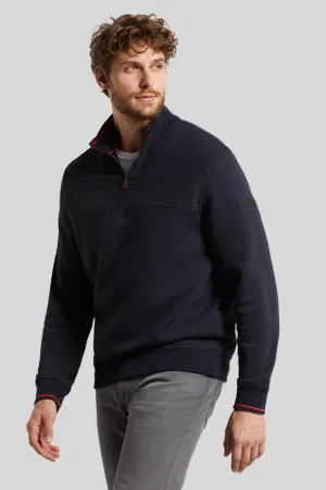 Bugatti - HALF-ZIP SWEATSHIRT