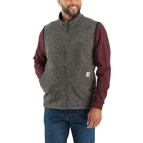 Carhartt 106418 Men's Full-Zip Relaxed Fit Fleece Vest