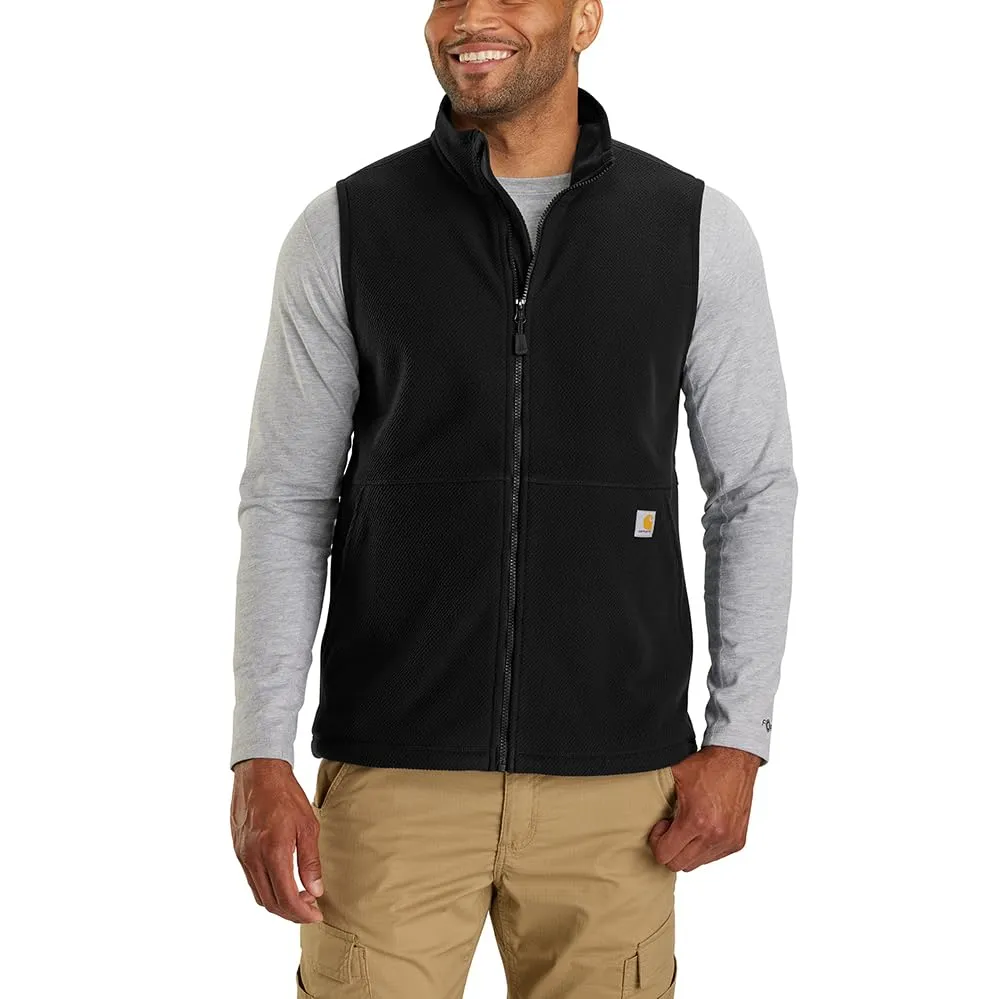 Carhartt 106418 Men's Full-Zip Relaxed Fit Fleece Vest