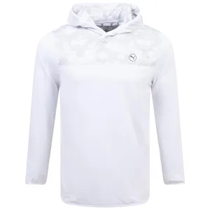 Cloudspun Camo Hoodie White Glow - SS24