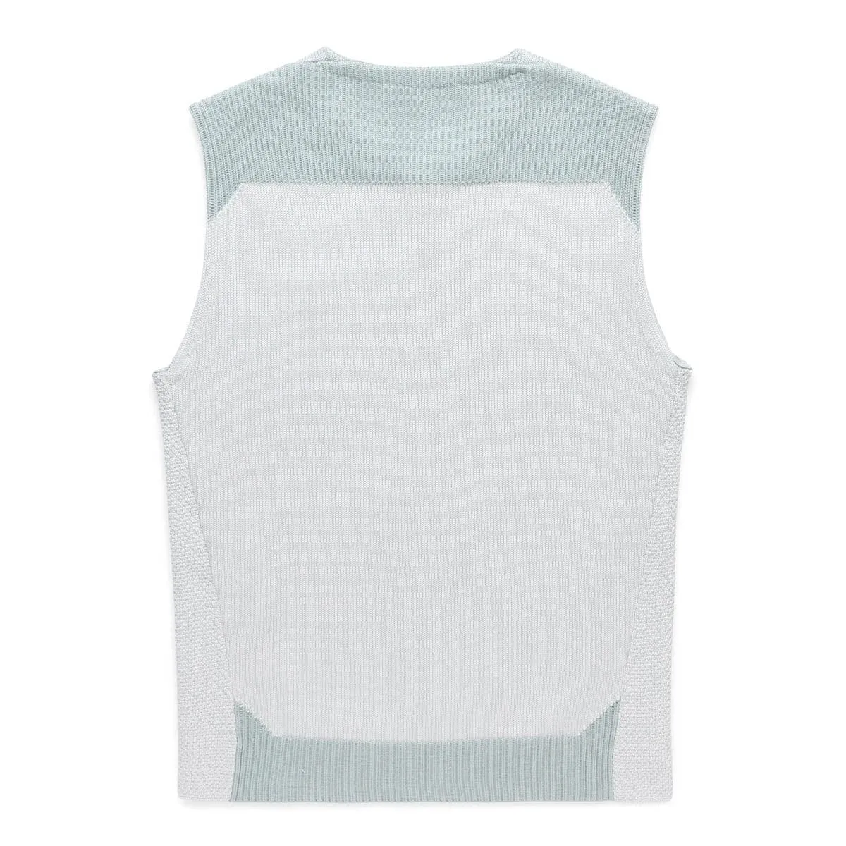 CONTRAST TECH KNIT VEST