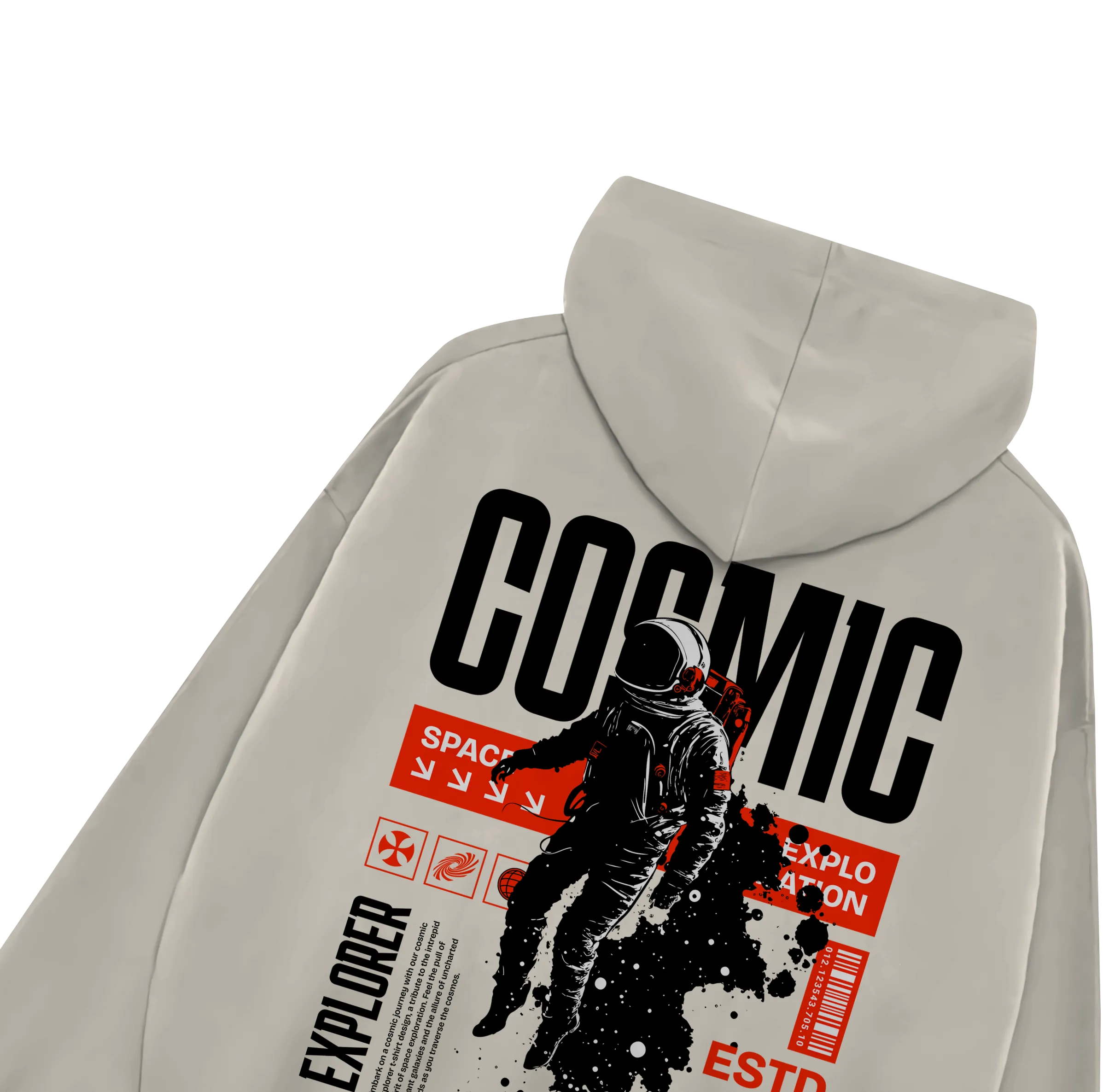 Cosmic Exploration Premium Fleece Hoodie