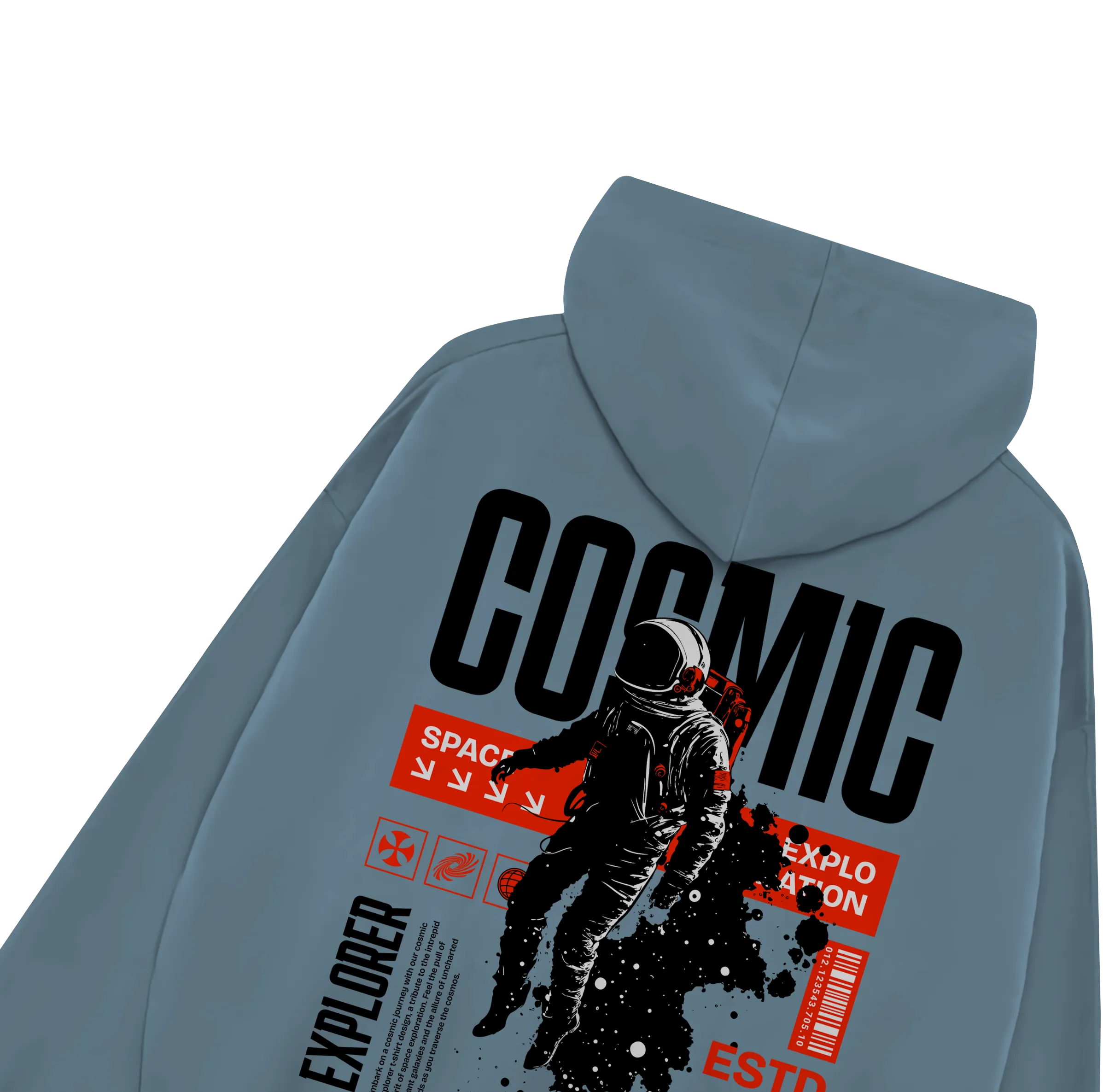 Cosmic Exploration Premium Fleece Hoodie