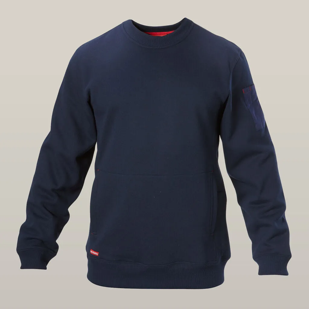 Crew Neck Fleece Jumper - Y19324