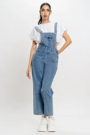 Denim Straight Fit Dungaree