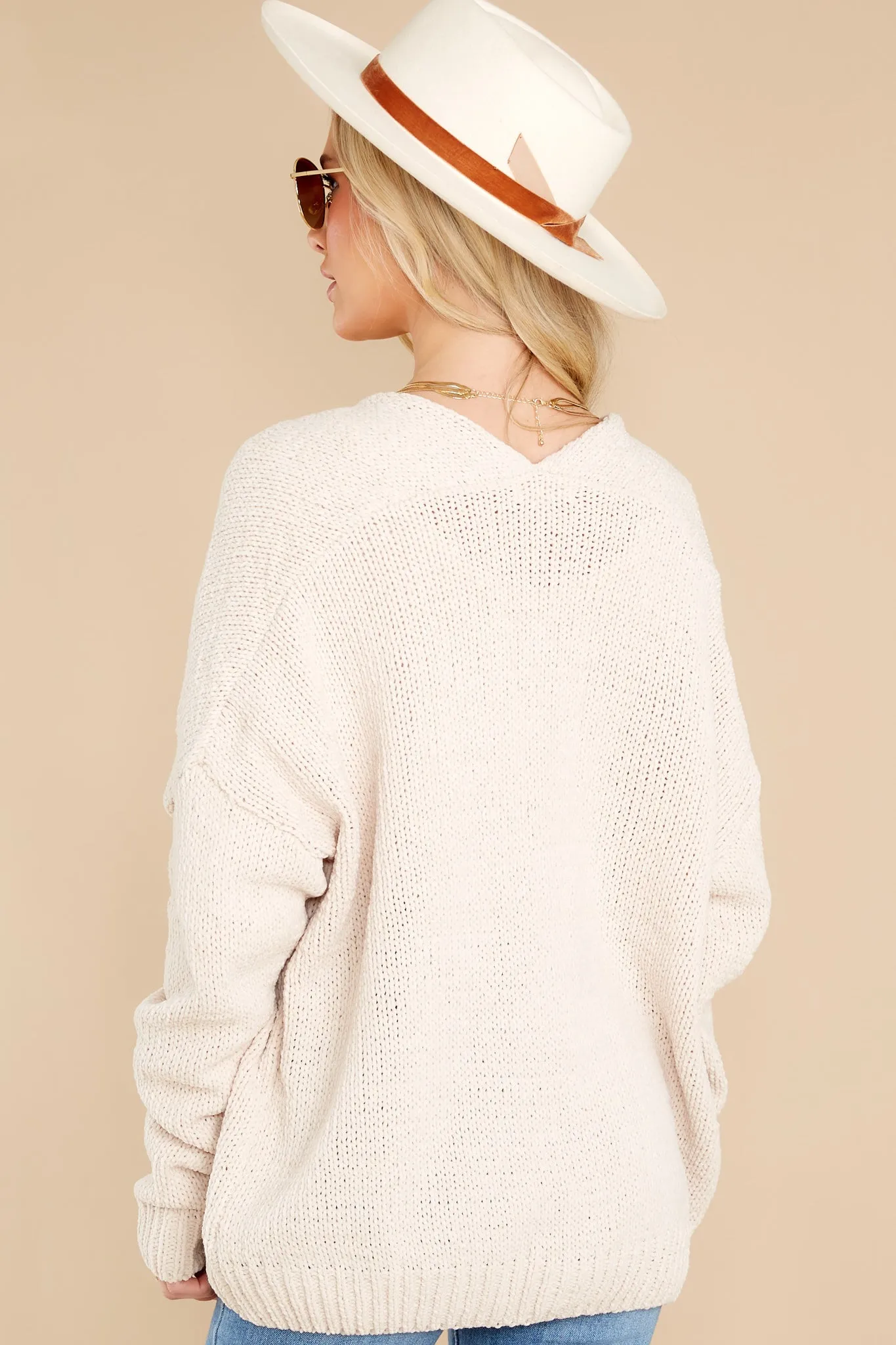 Effortless Choice Beige Cardigan