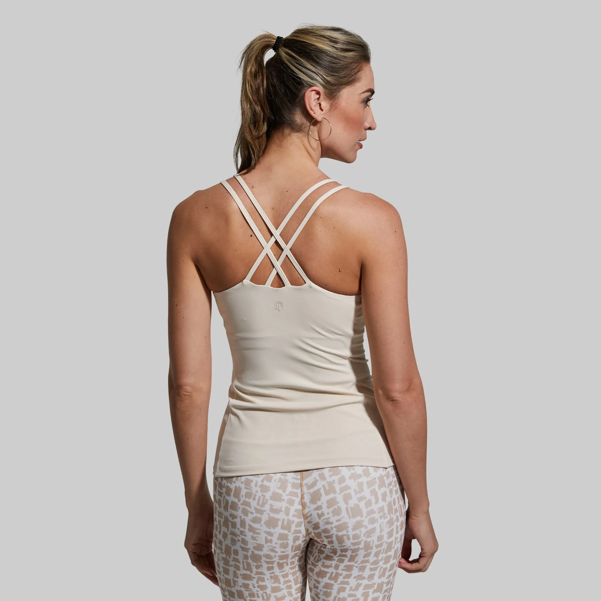 Effortless Tank (Creme)