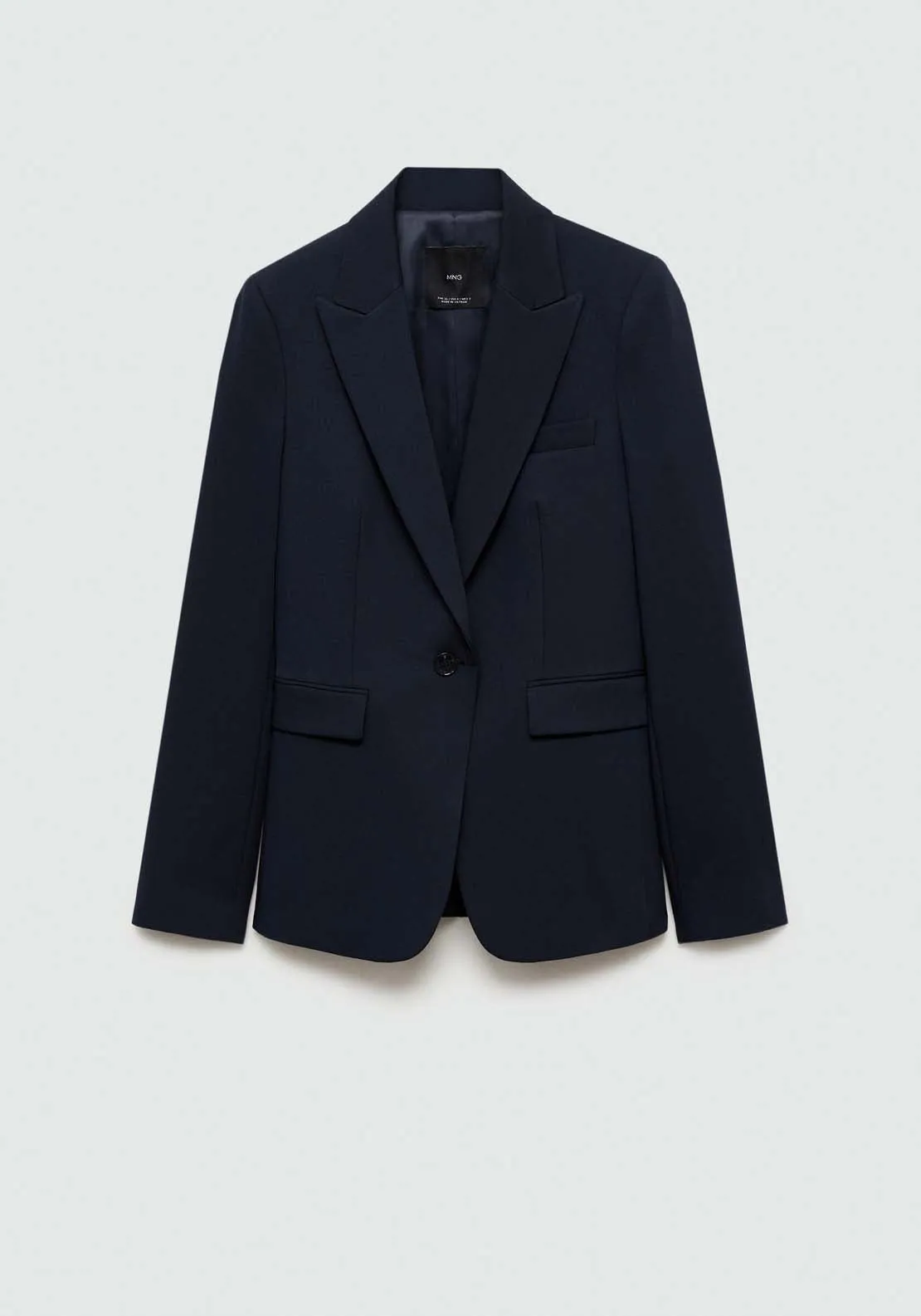 Fitted suit jacket - Navy