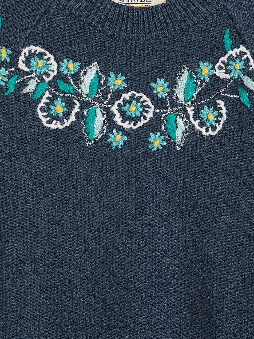 Girls Indigo Sweater