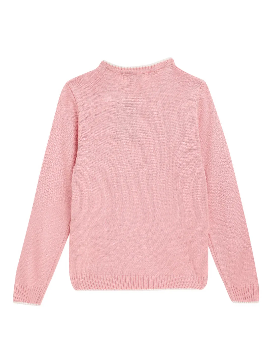 Girls Peach Sweater