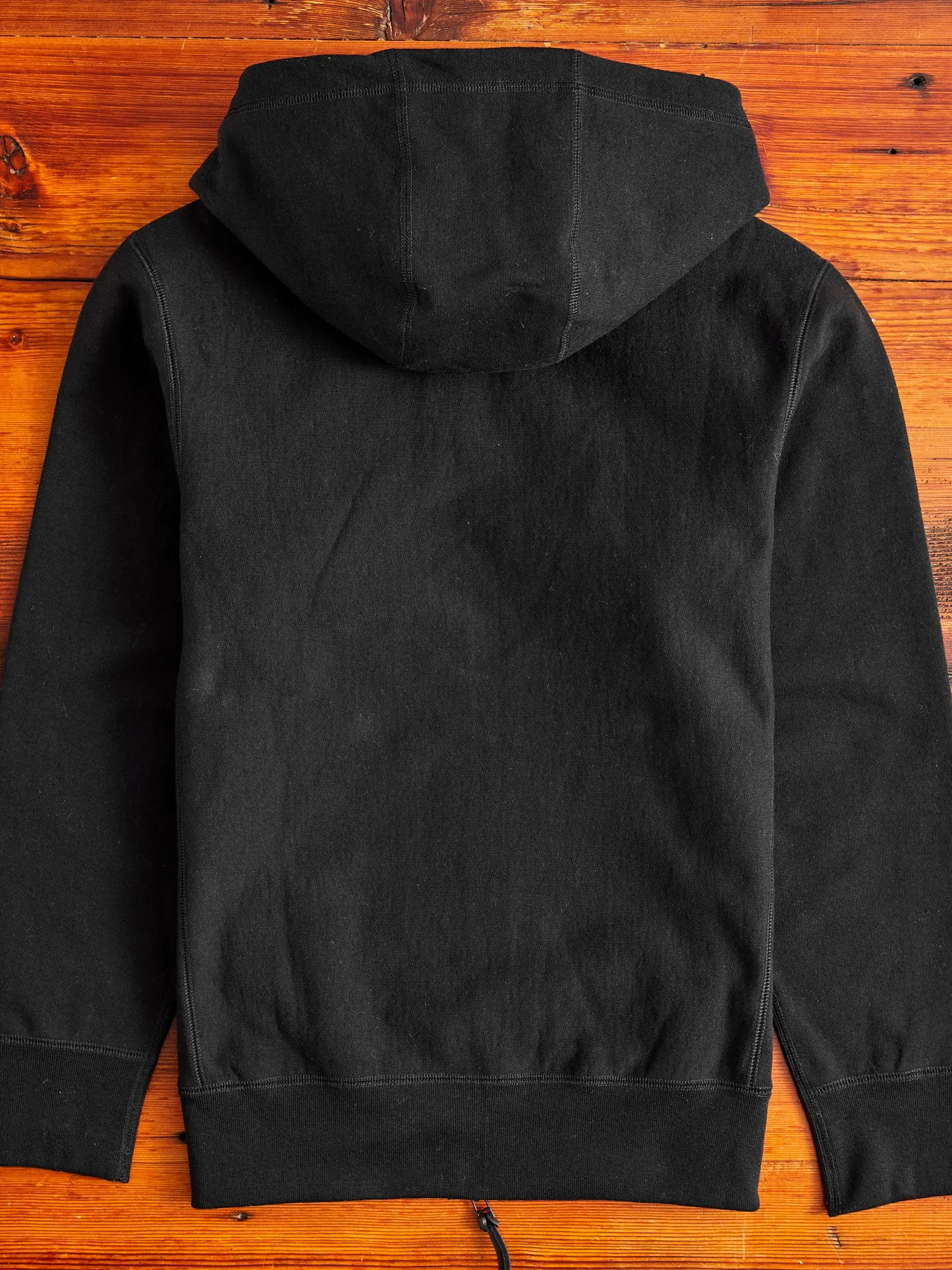 Heavyweight Zip Hoodie in Black