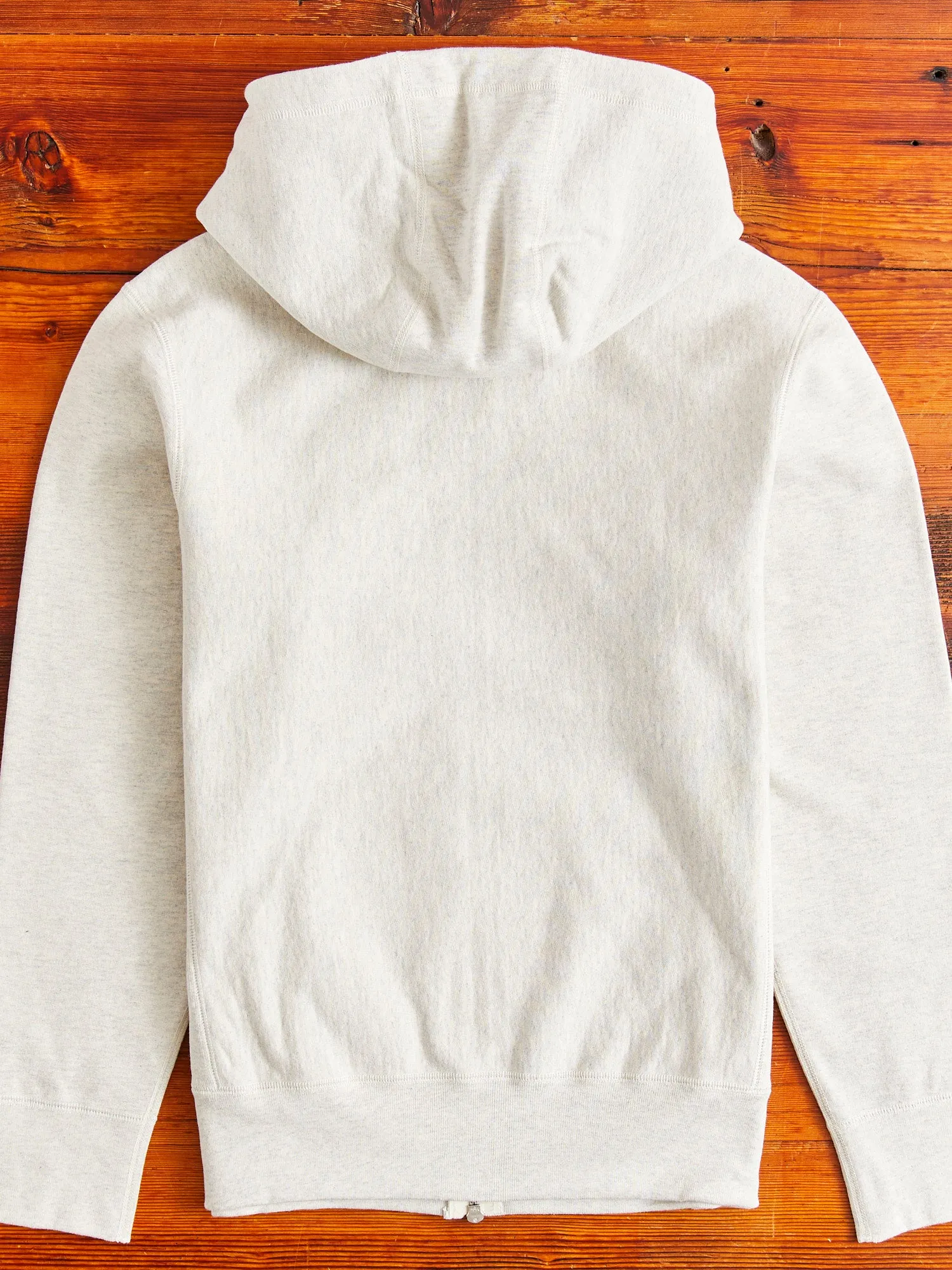 Heavyweight Zip Hoodie in Oatmeal