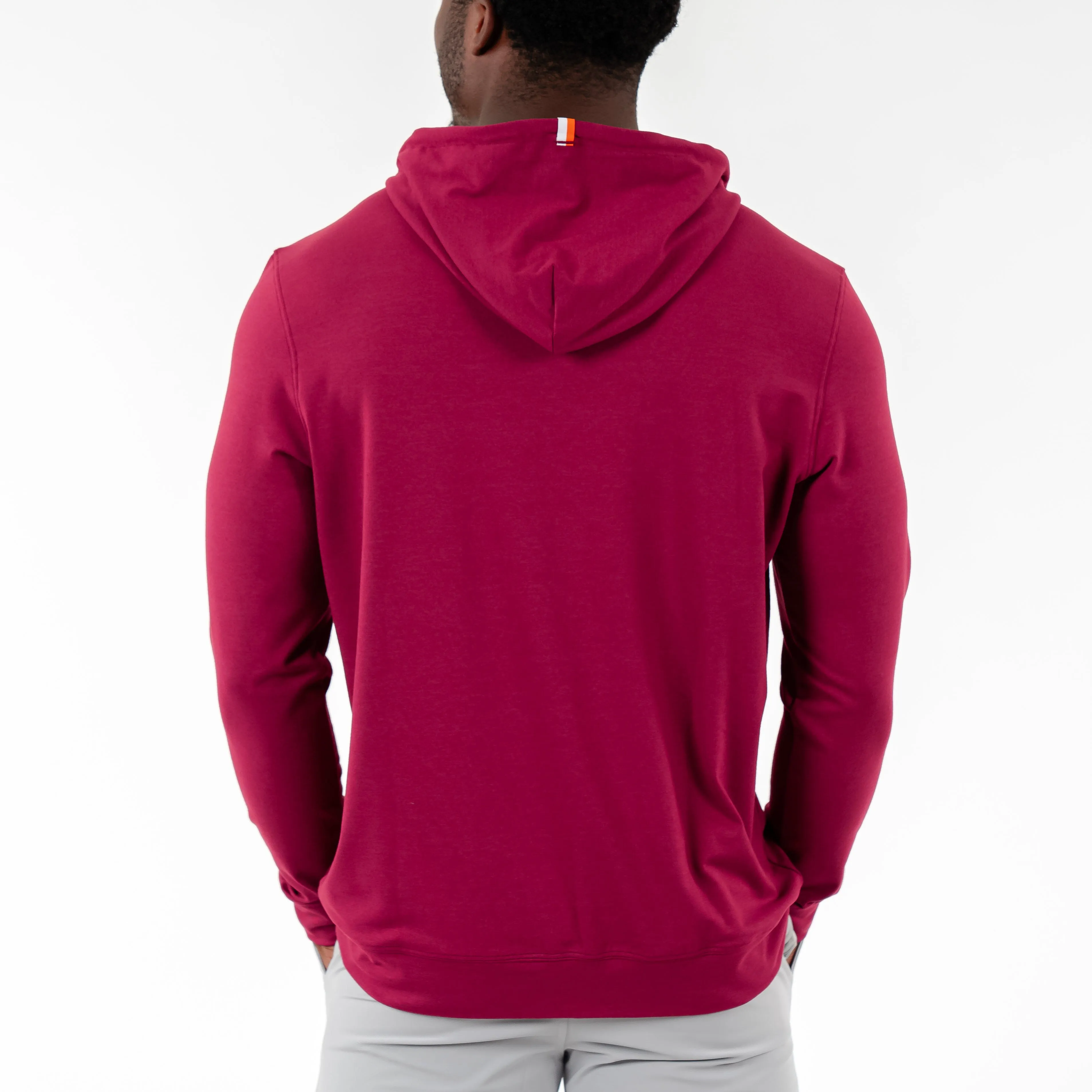 Hesi Collegiate Hoodie - Virginia Tech | Solid - Dark Maroon - Virginia Tech - 1