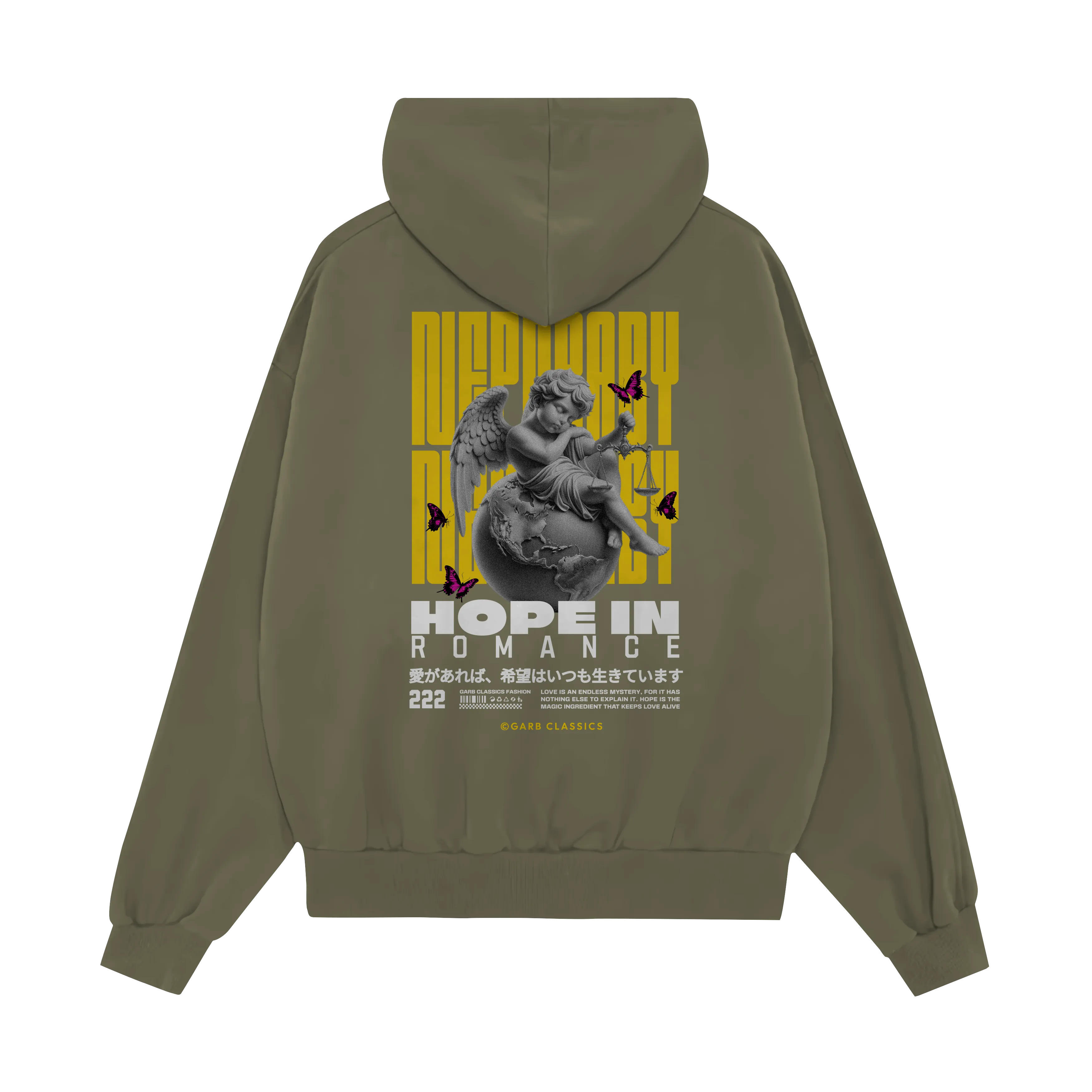 Hope In Romance Premium Fleece Hoodie