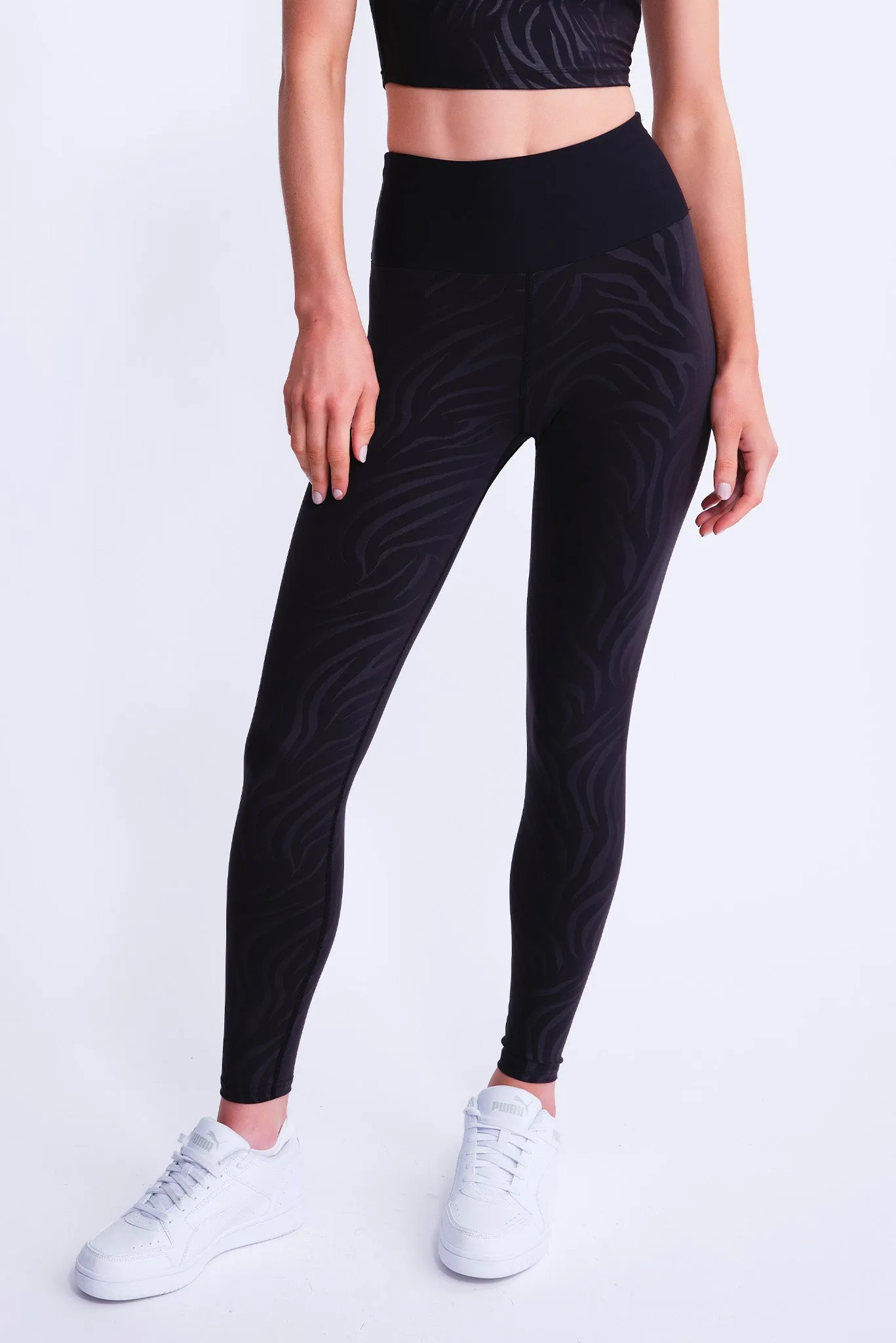 Iconic Zebra Off-Ice Leggings