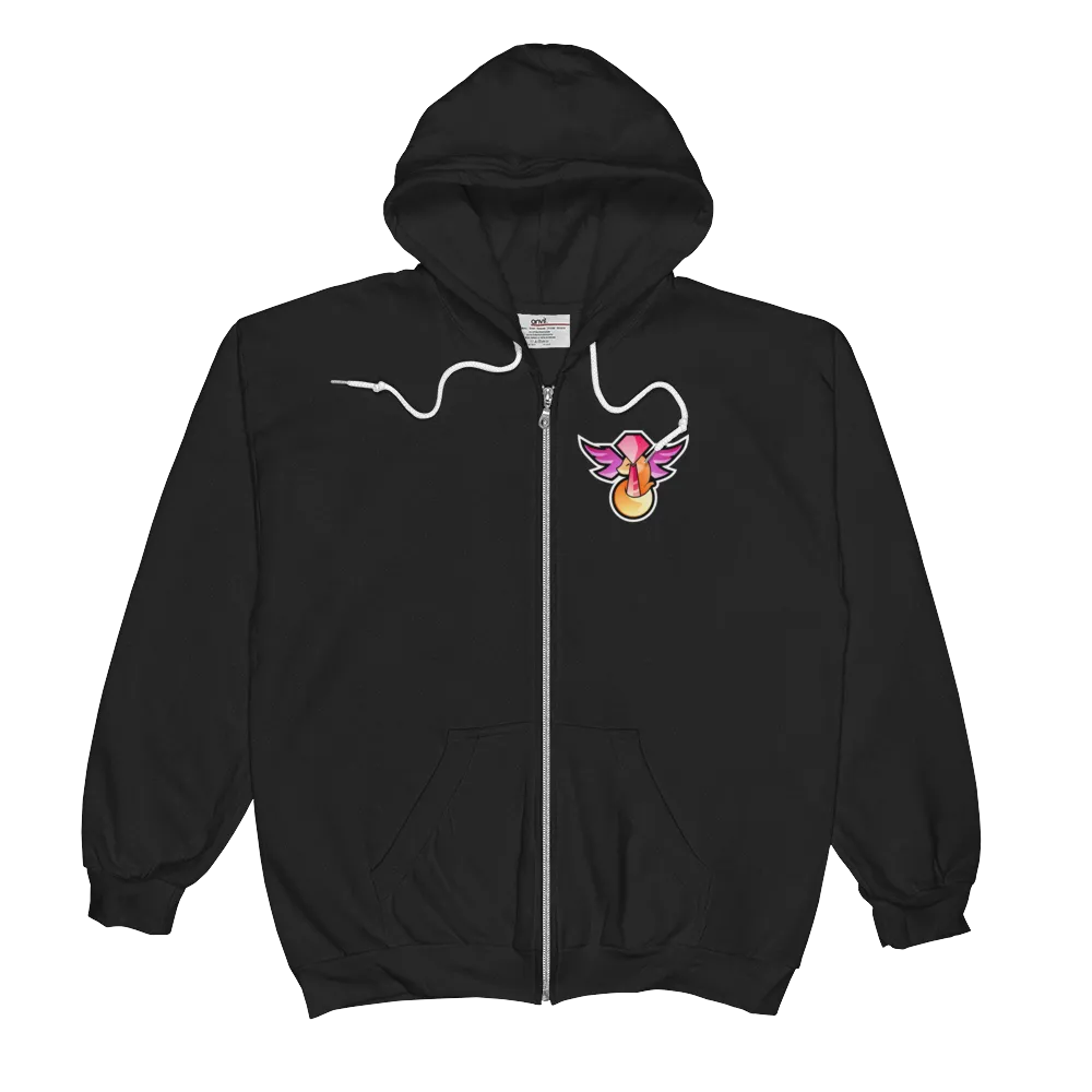 itsprofessorex Logo Full Zip Hoodie