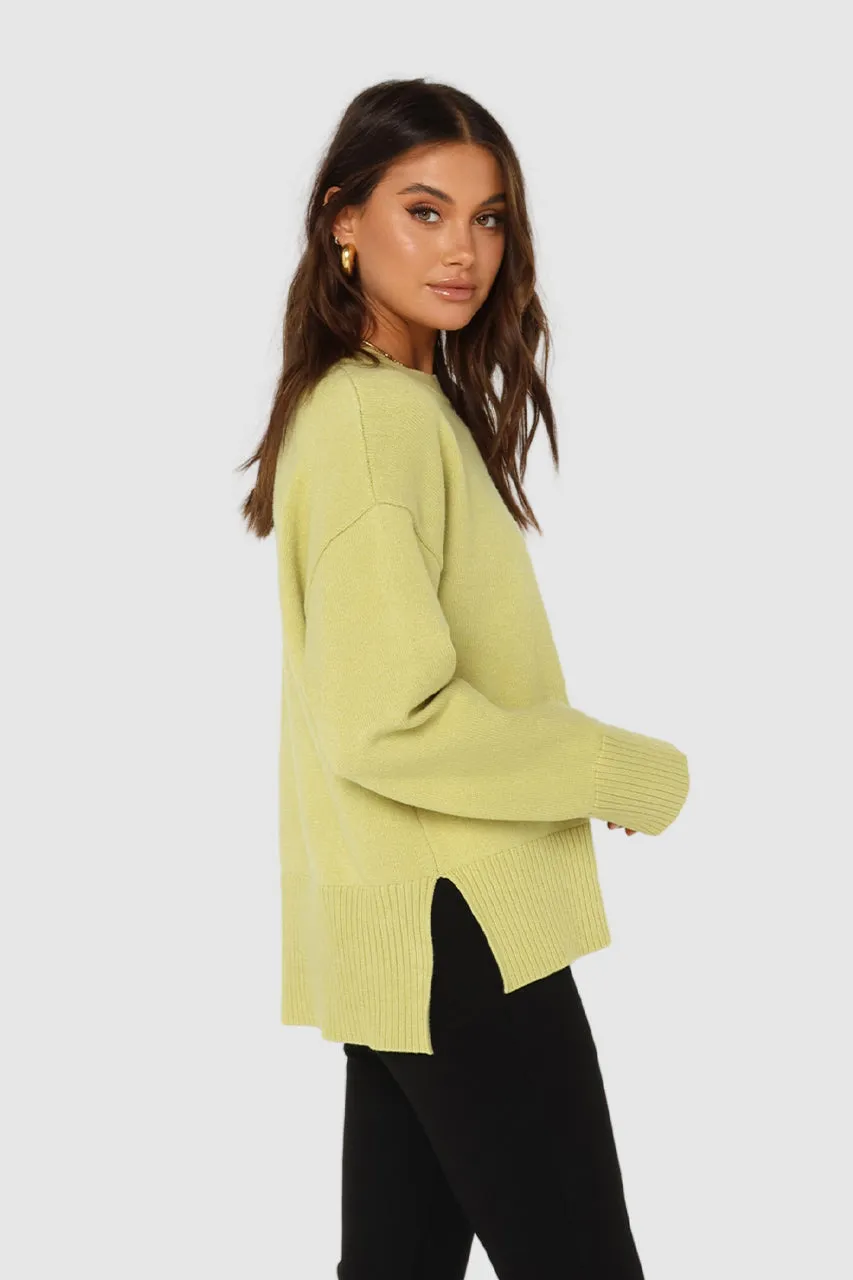 June Knit Jumper | Green