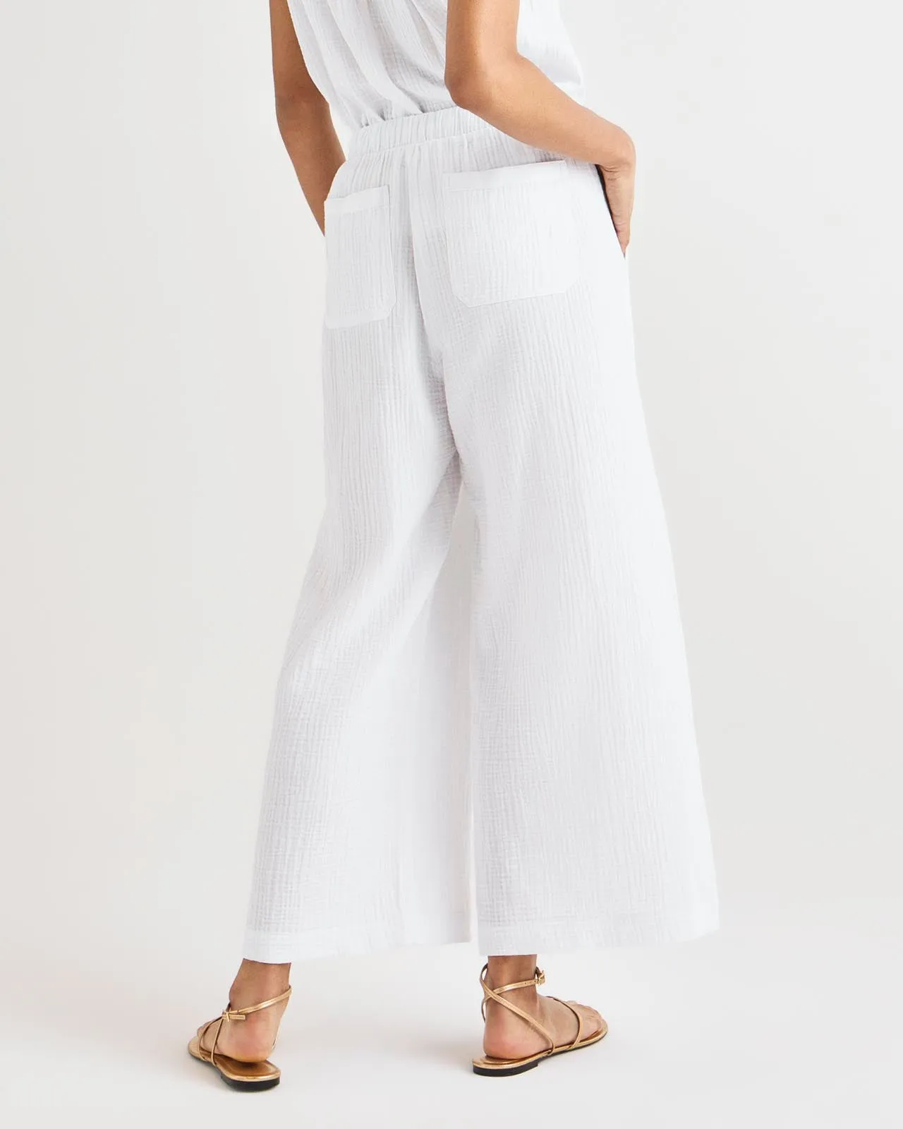 Kit Gauze Palazzo Pant