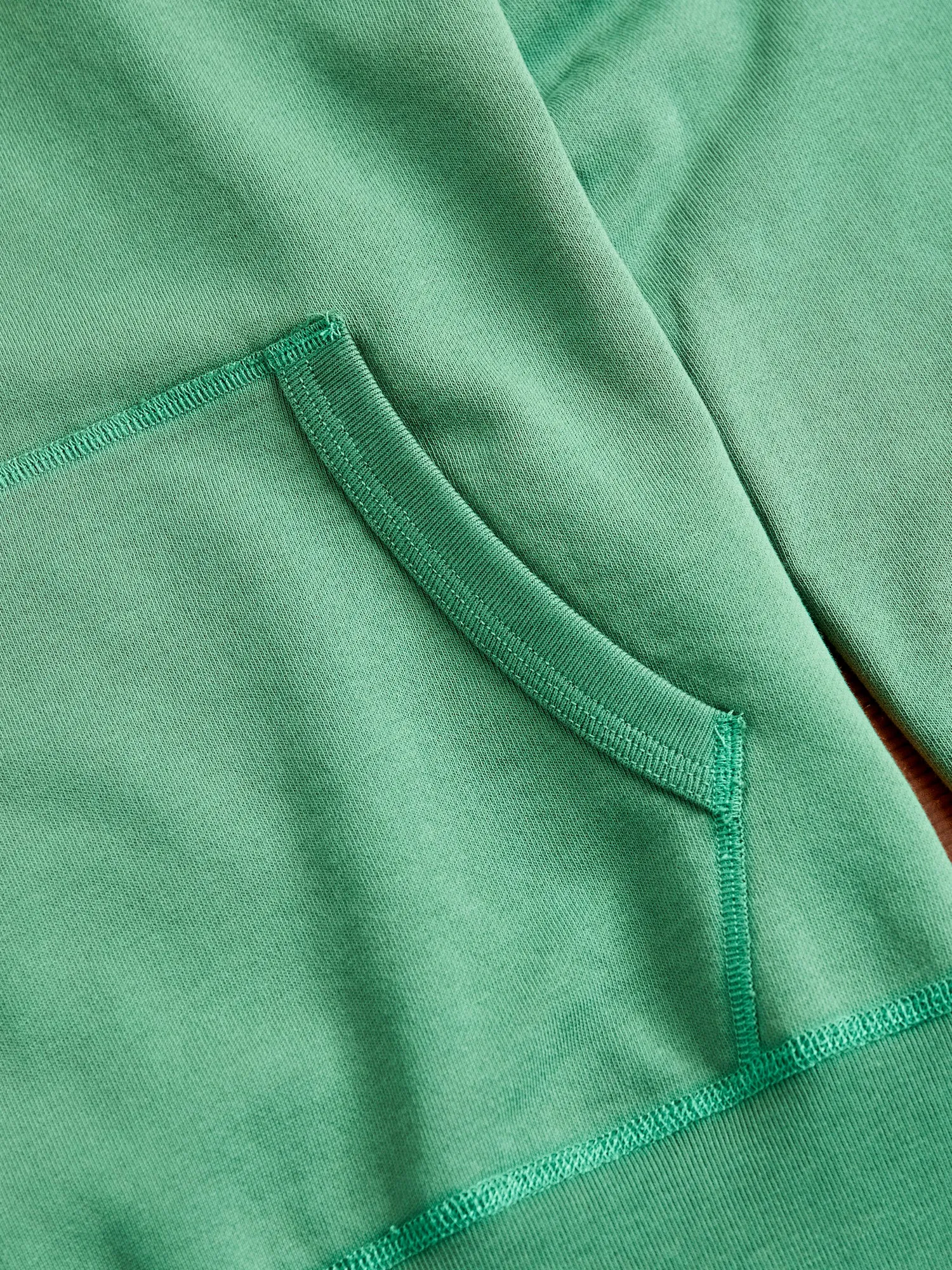 Lightweight Pullover Hoodie in Lawn Green