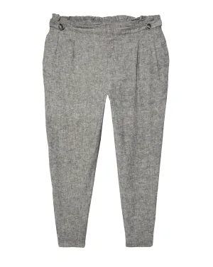 Markham High Waisted Pant | Charcoal Grey