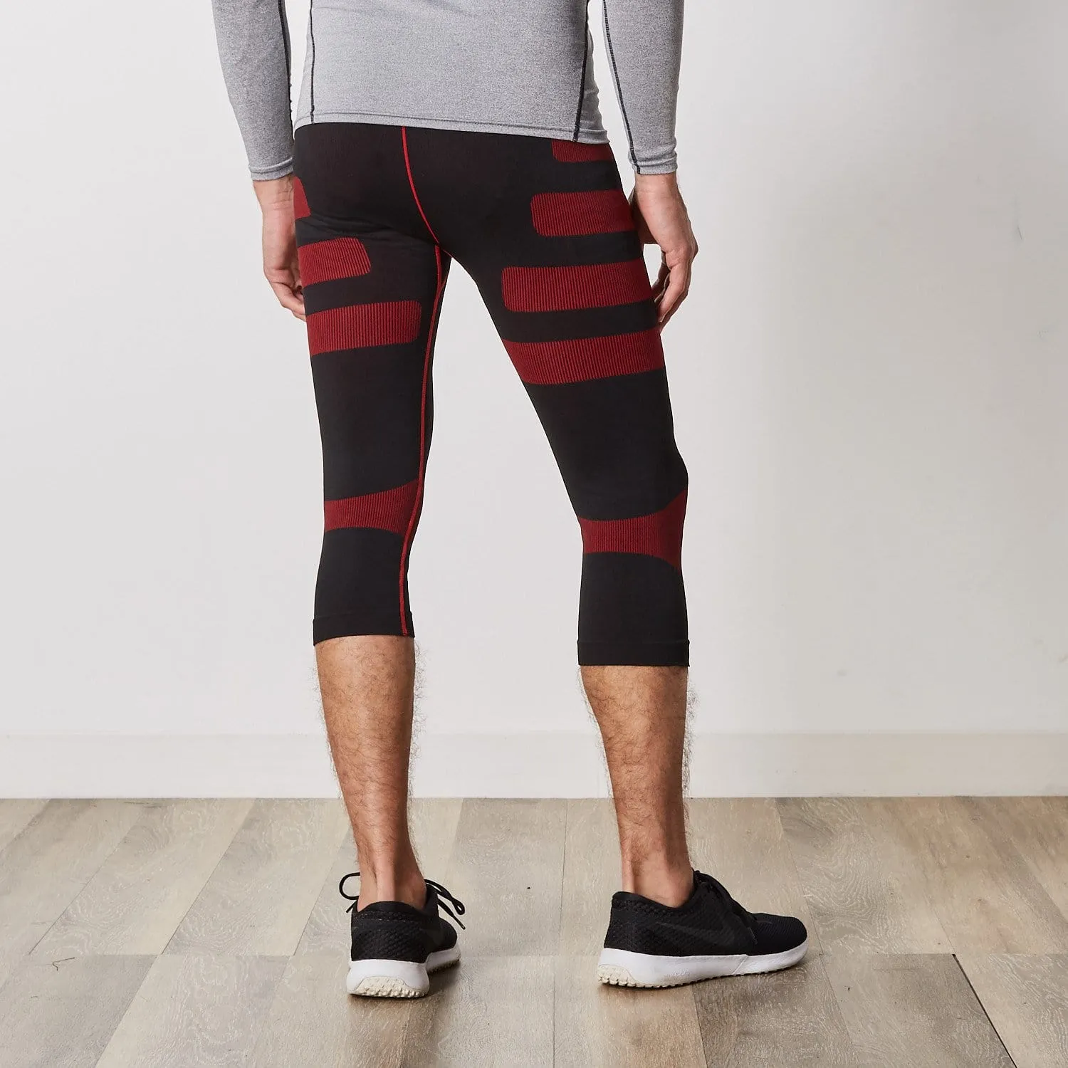 Men's Compression Leggings with Targeted Compression