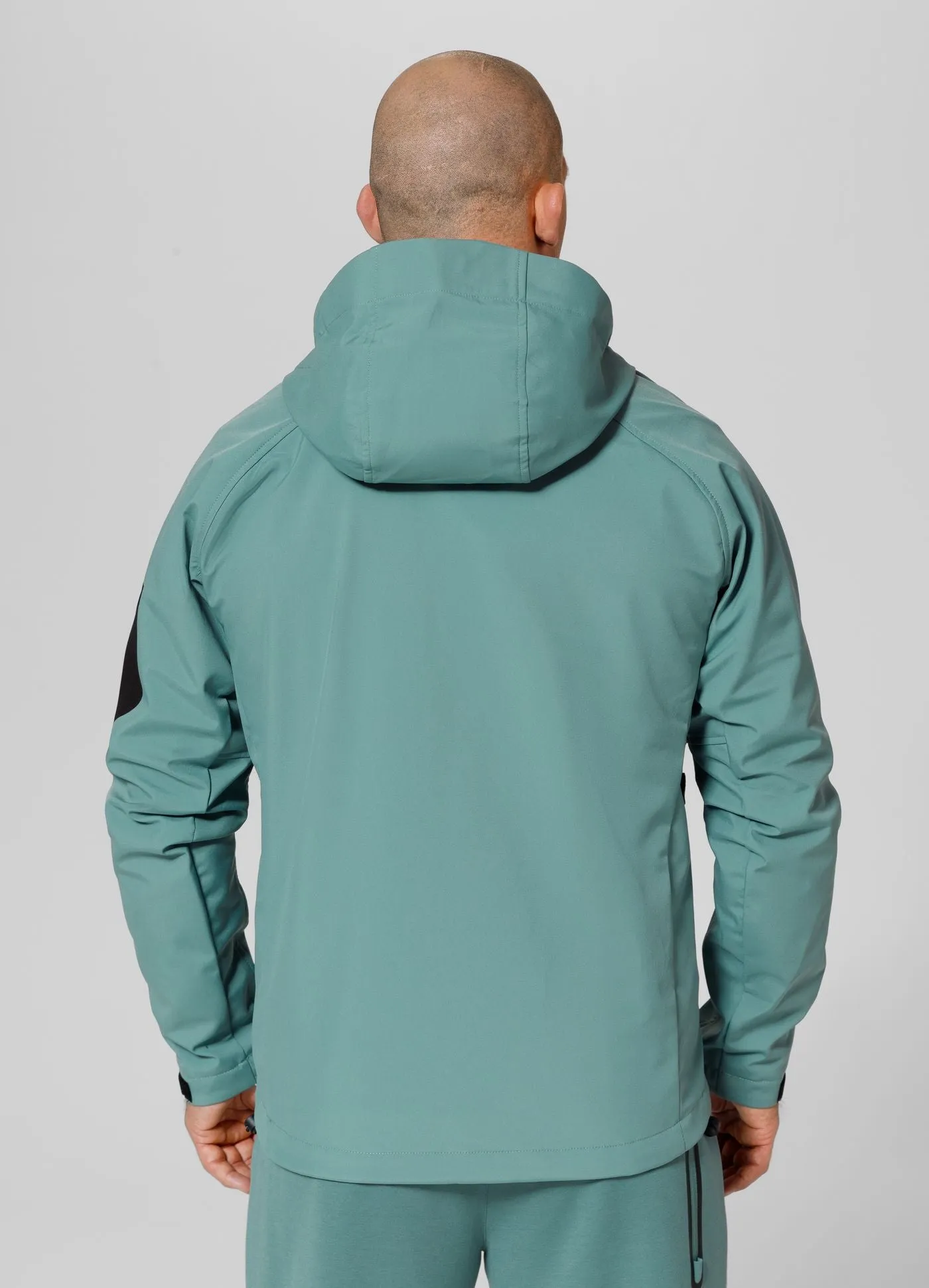 Men's hooded Softshell jacket Airfield