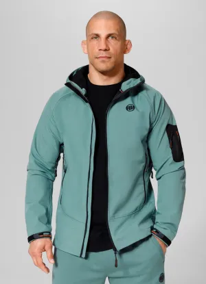 Men's hooded Softshell jacket Airfield