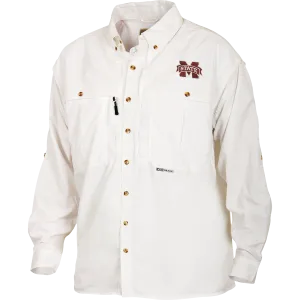 Mississippi State Cotton Wingshooter's Shirt Long Sleeve