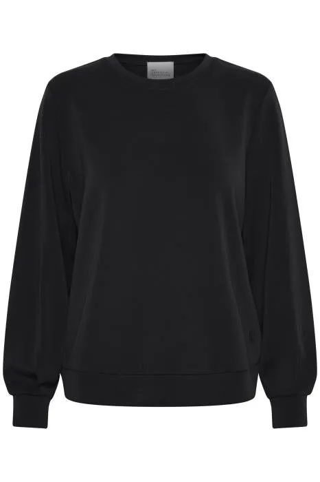 My Essential Wardrobe Black Sweatshirt