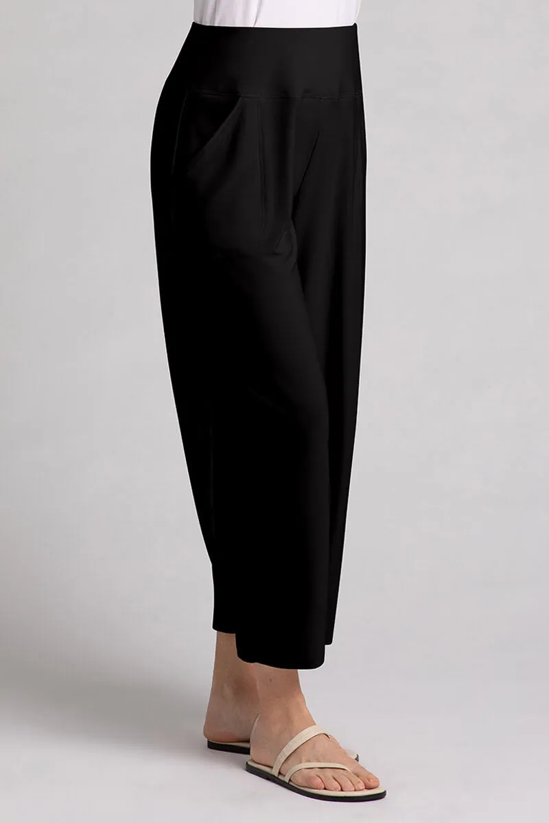 Narrow Lantern Pant | Black