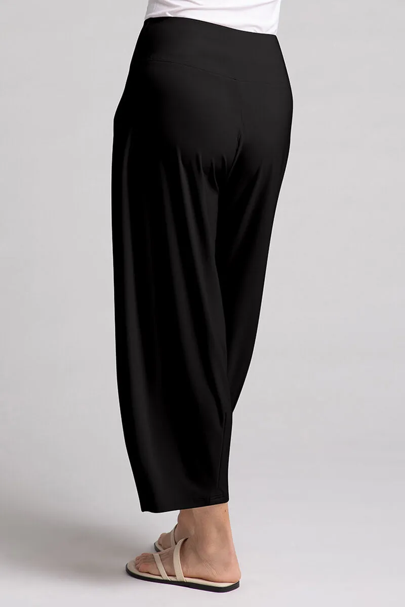 Narrow Lantern Pant | Black