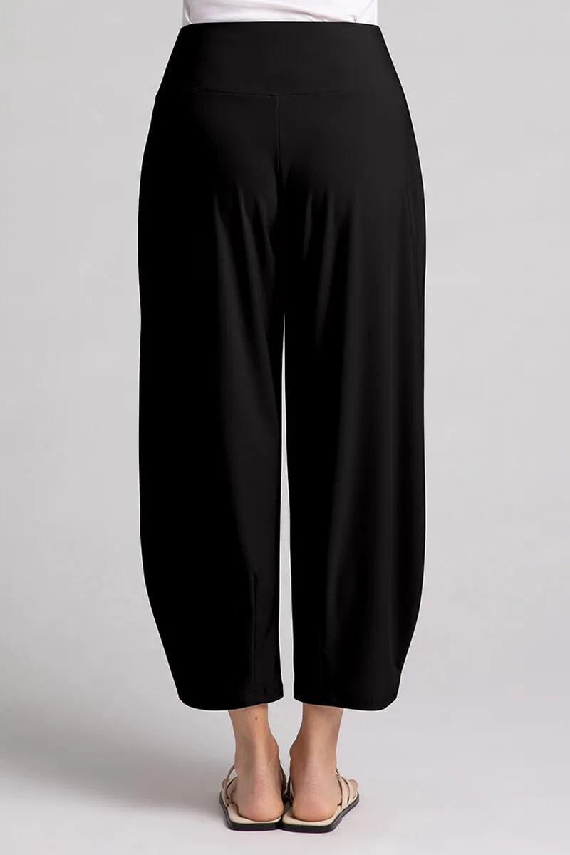 Narrow Lantern Pant | Black