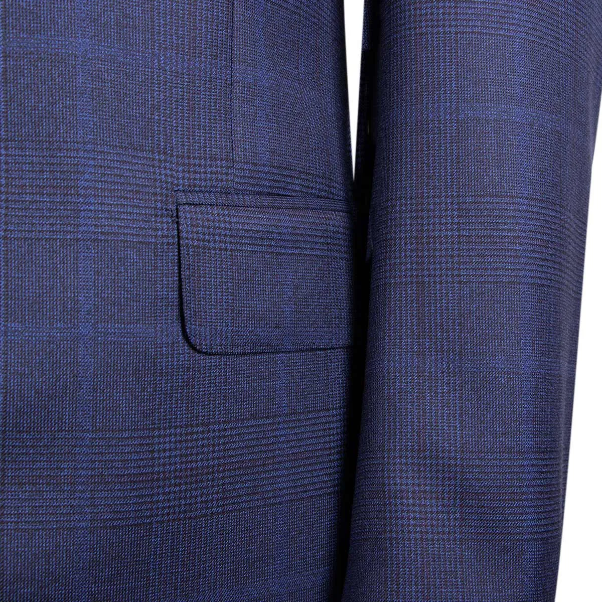 Navy Check Super 130's Wool Suit