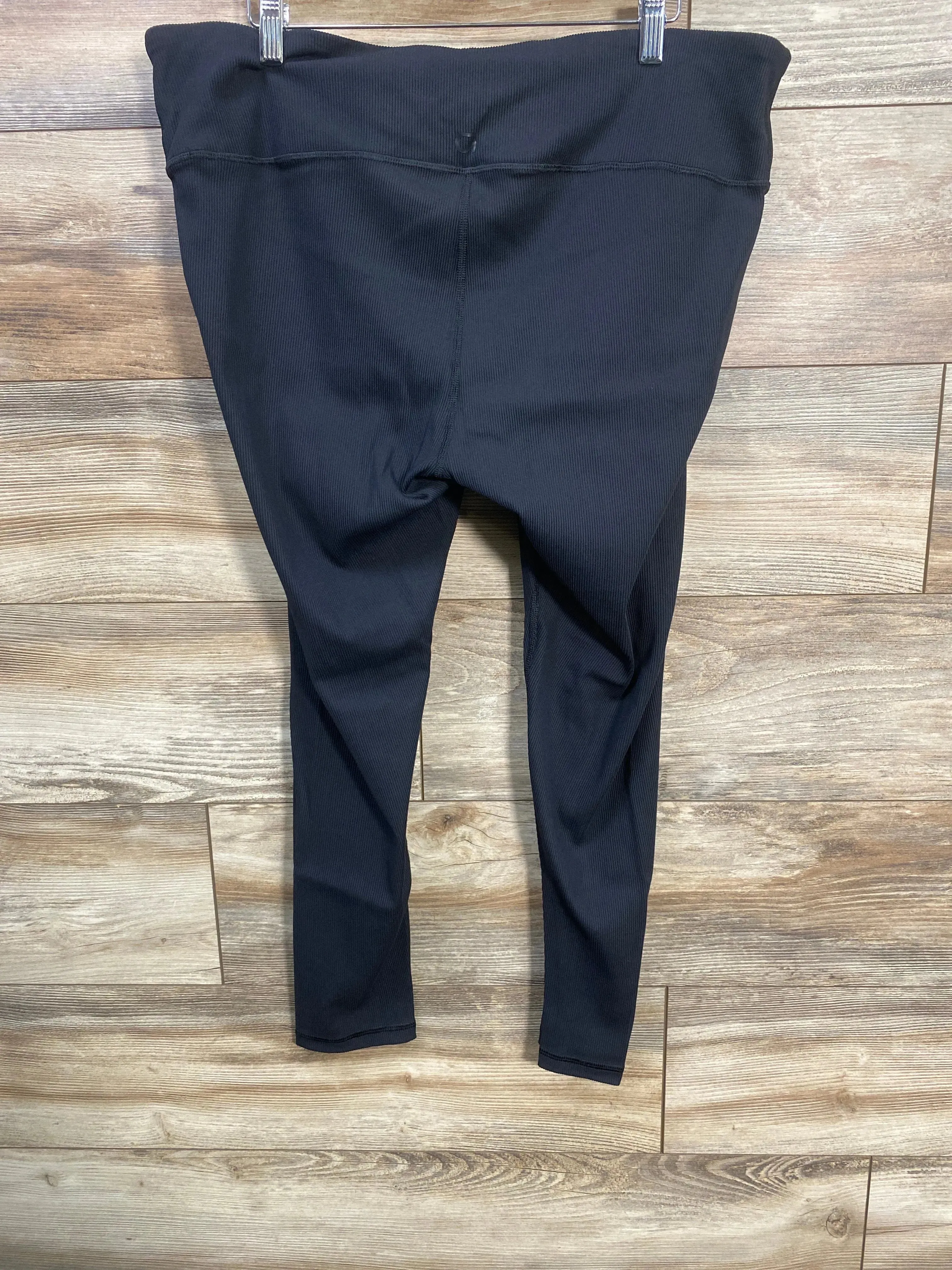 NEW GapFit Maternity Under Belly Rib Blackout 7/8 Leggings sz XL