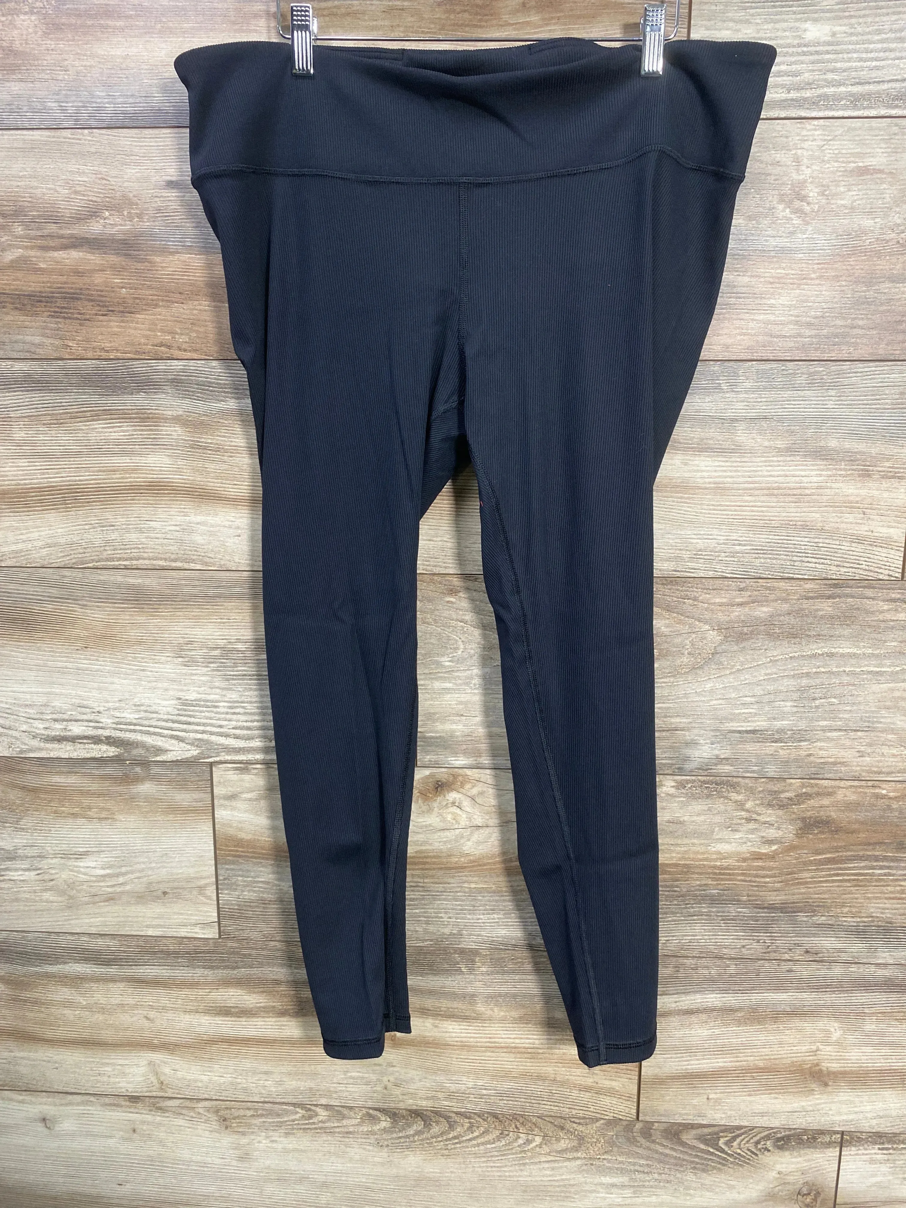 NEW GapFit Maternity Under Belly Rib Blackout 7/8 Leggings sz XL