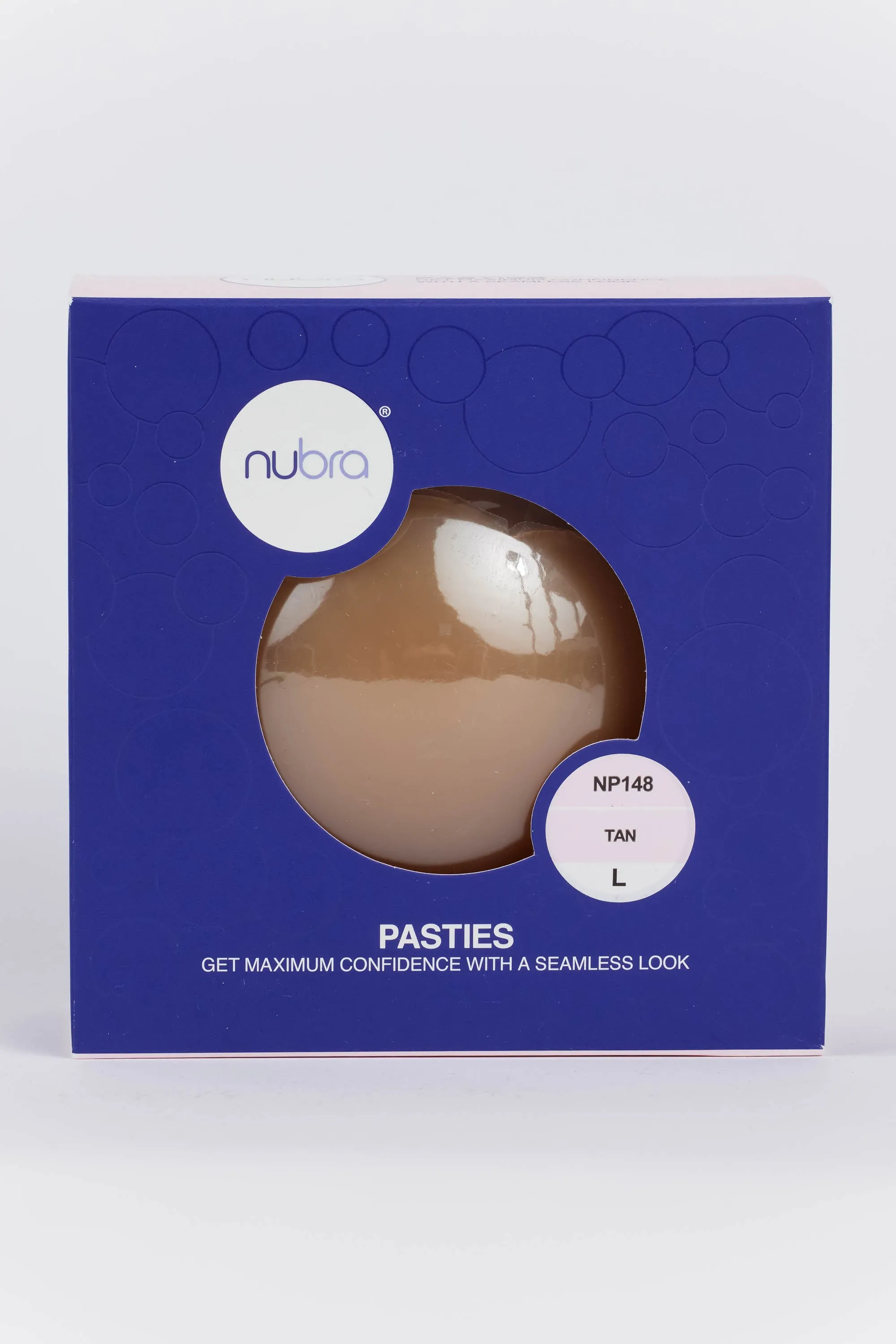 NuBra Pasties, Large- Tan