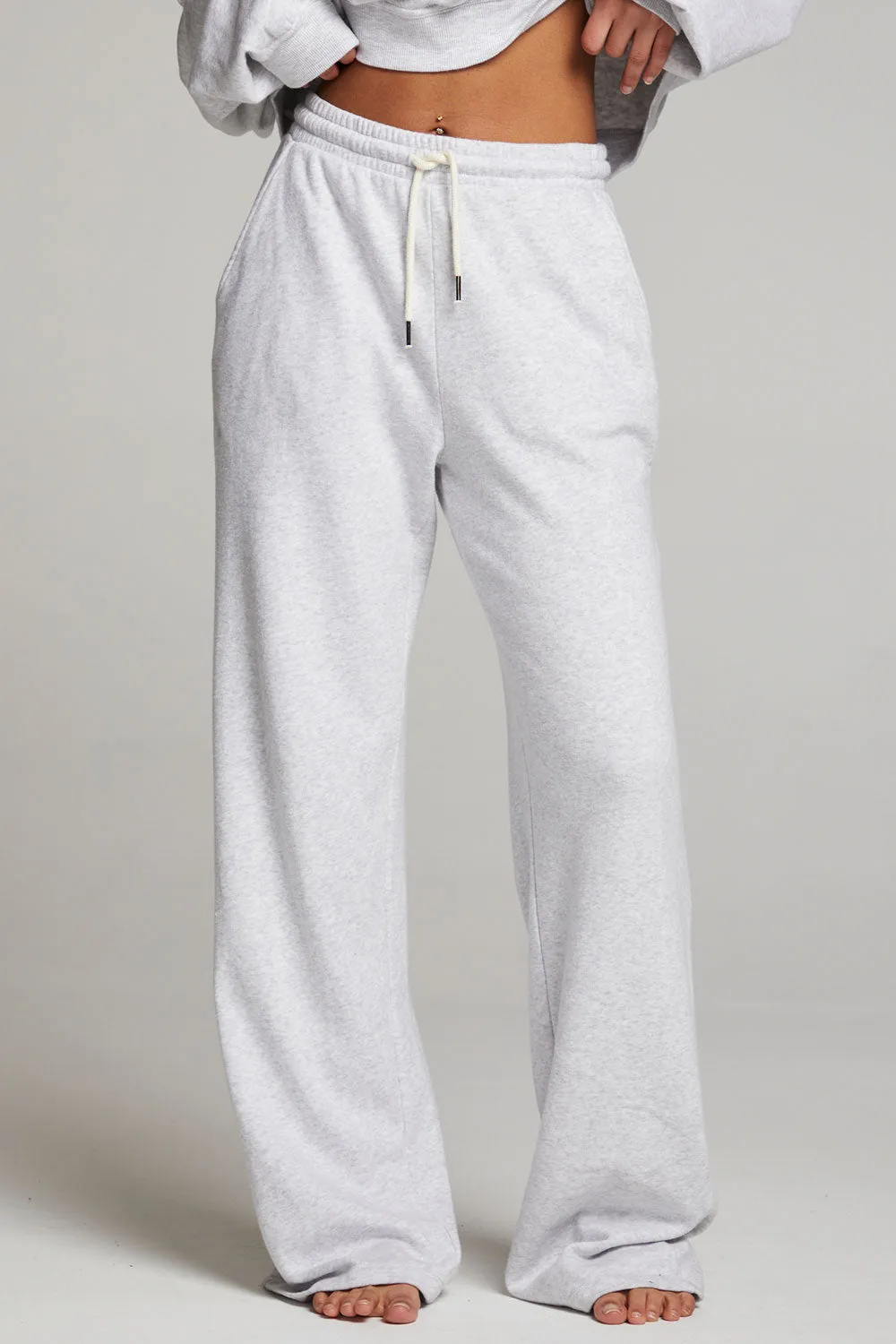 Sandyy Light Grey Trousers