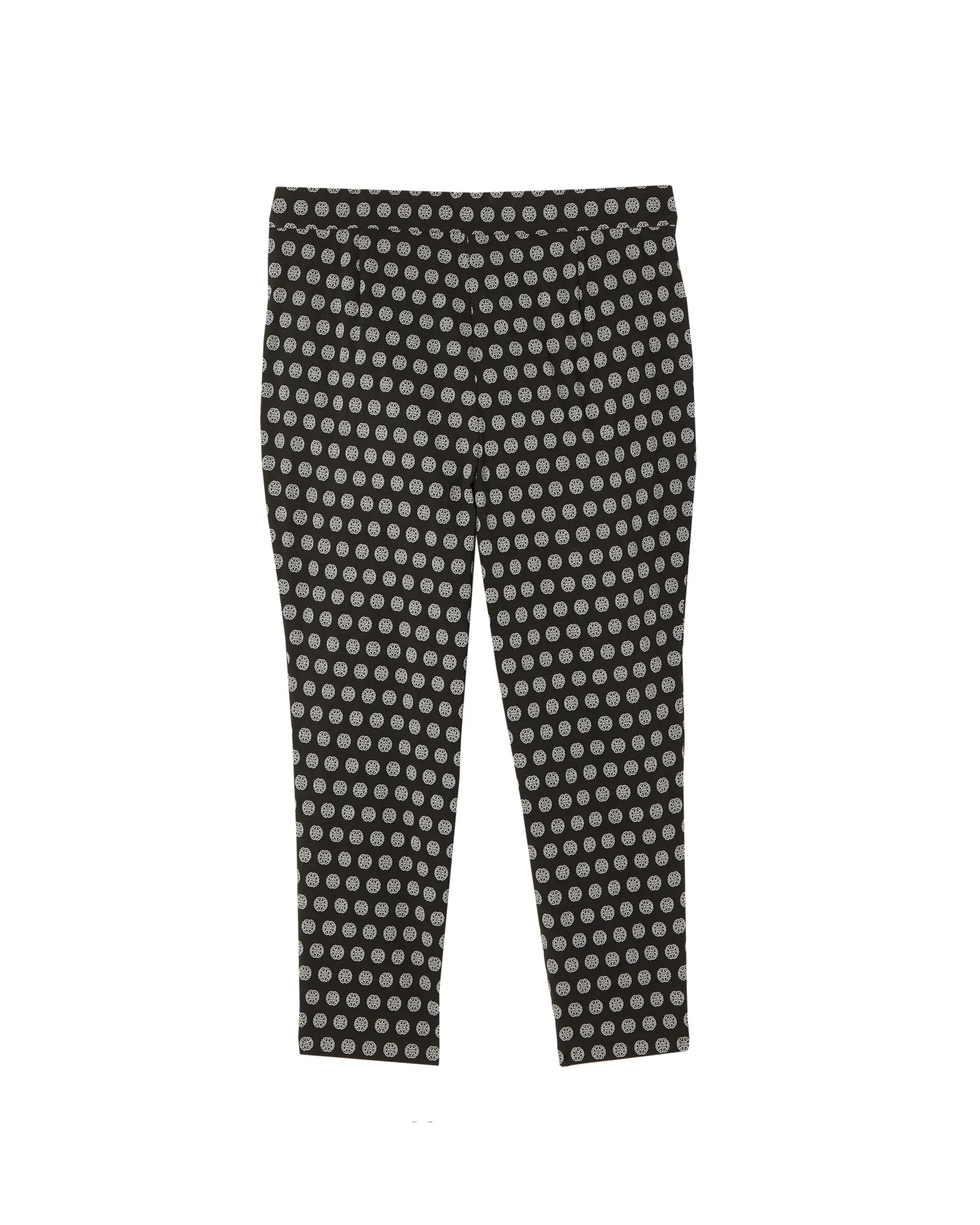 Sardinia Pull On Pant | Black / Ivory