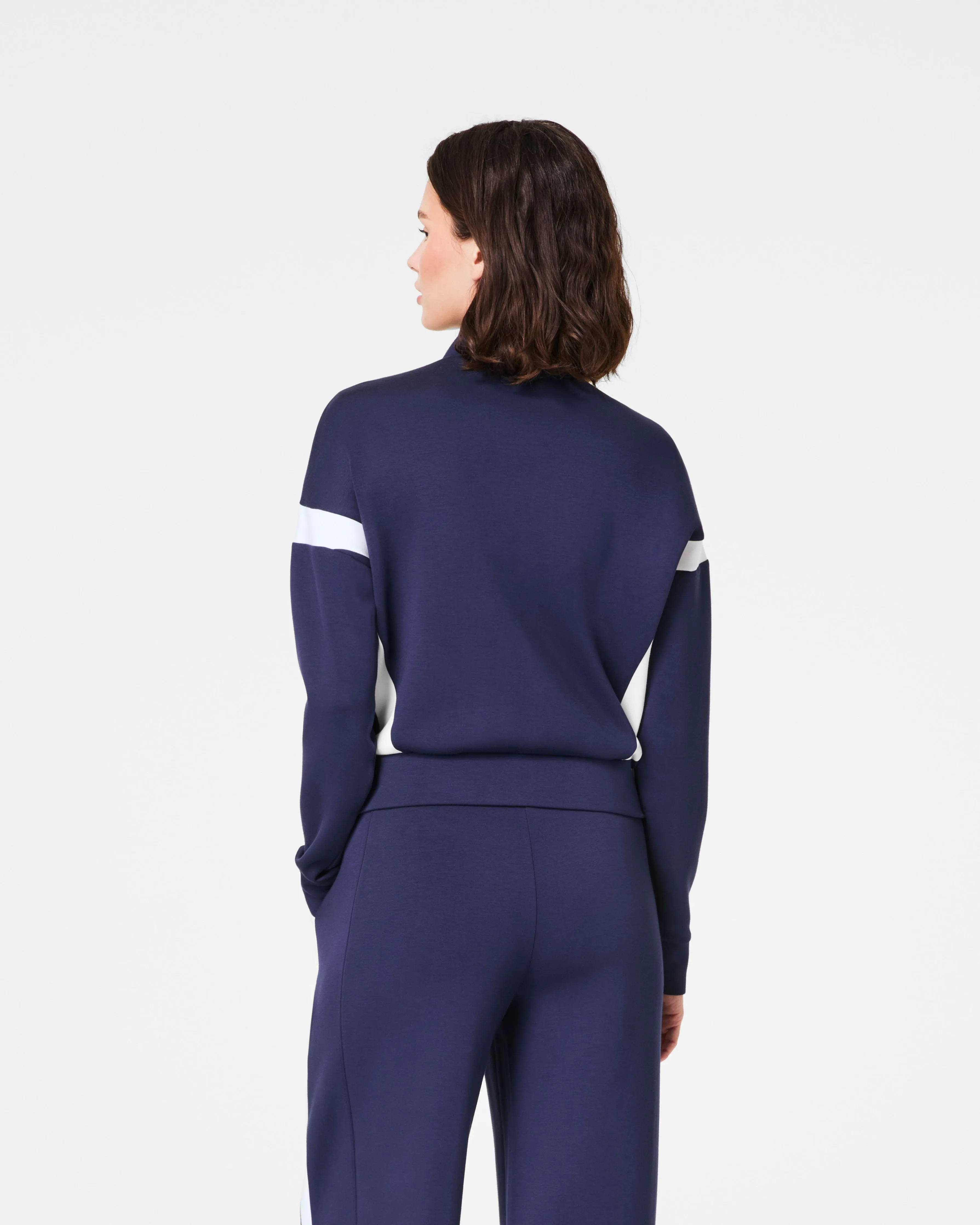 SPANX® AirEssentials Striped Track Jacket