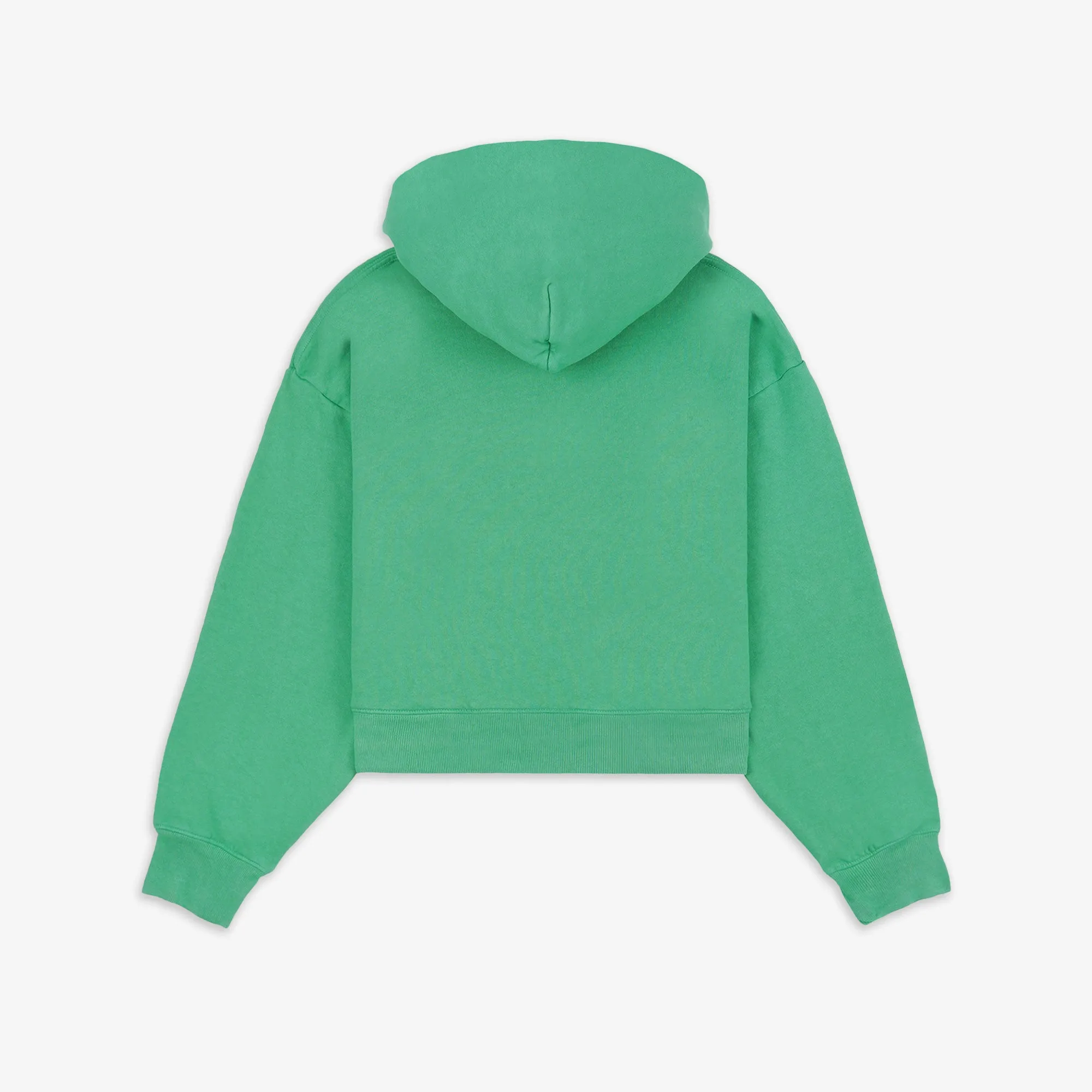 SPORTY & RICH | WMN'S SRHWC CROPPED HOODIE { VERDE/WHITE