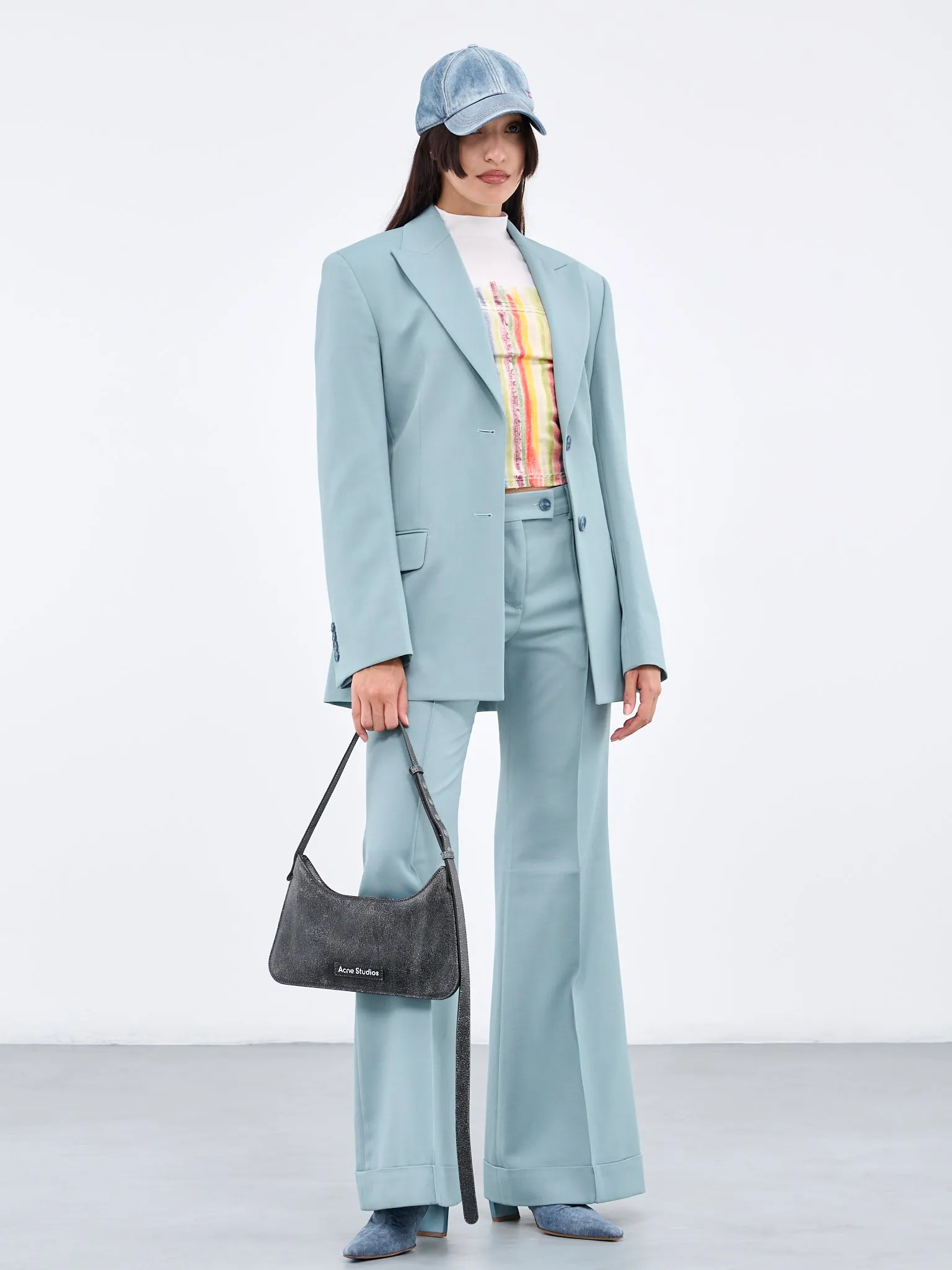 Suit Jacket (SUIT000508-AQUA-BLUE)