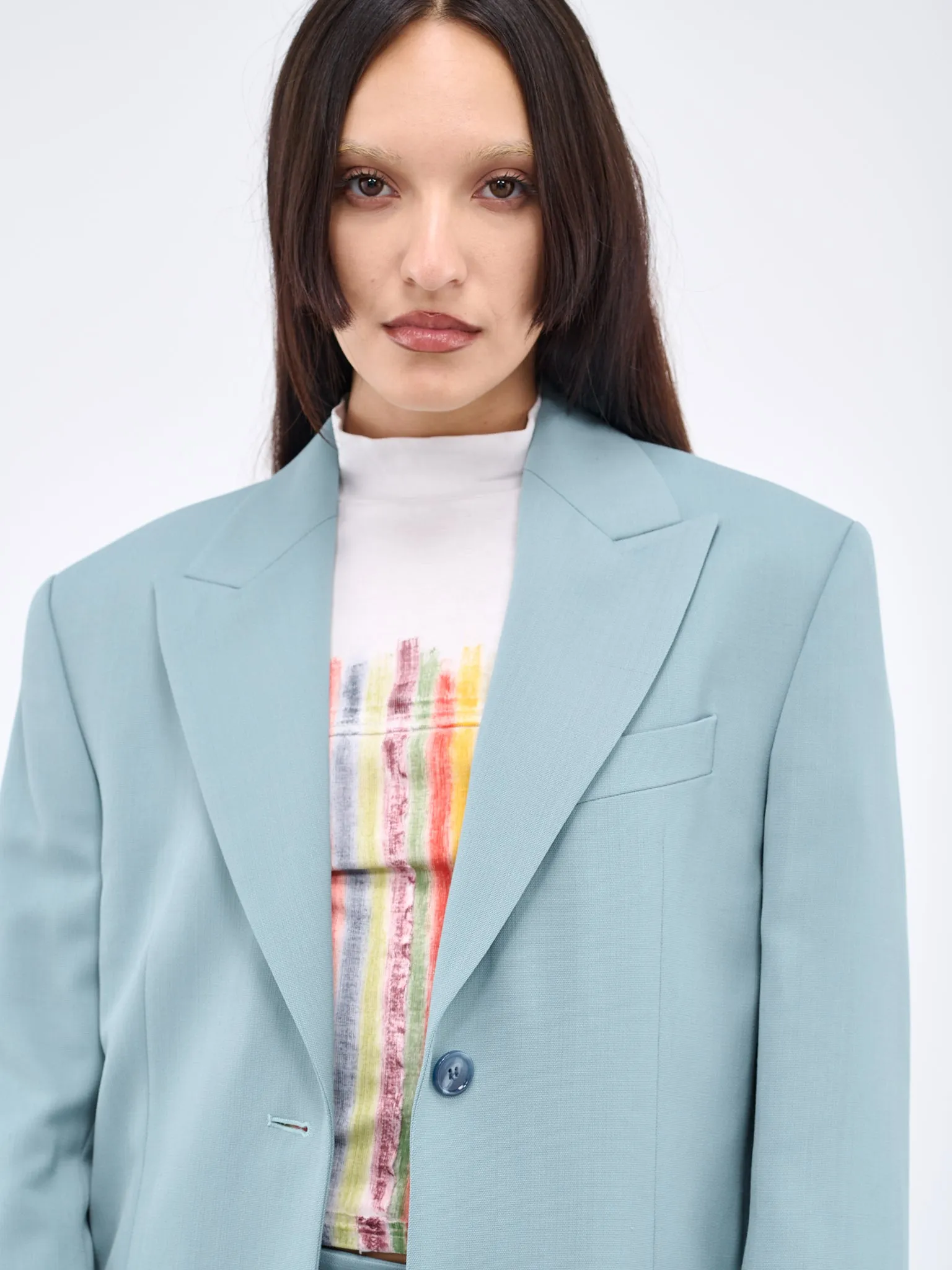 Suit Jacket (SUIT000508-AQUA-BLUE)